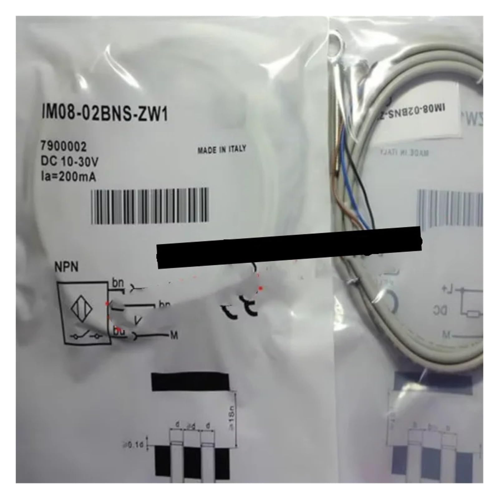 XDDQWSWA 5pcs proximity switch IM08-02BNS-ZW1 IM08-02BPO-ZW1(IM08-02BPO-ZW1)