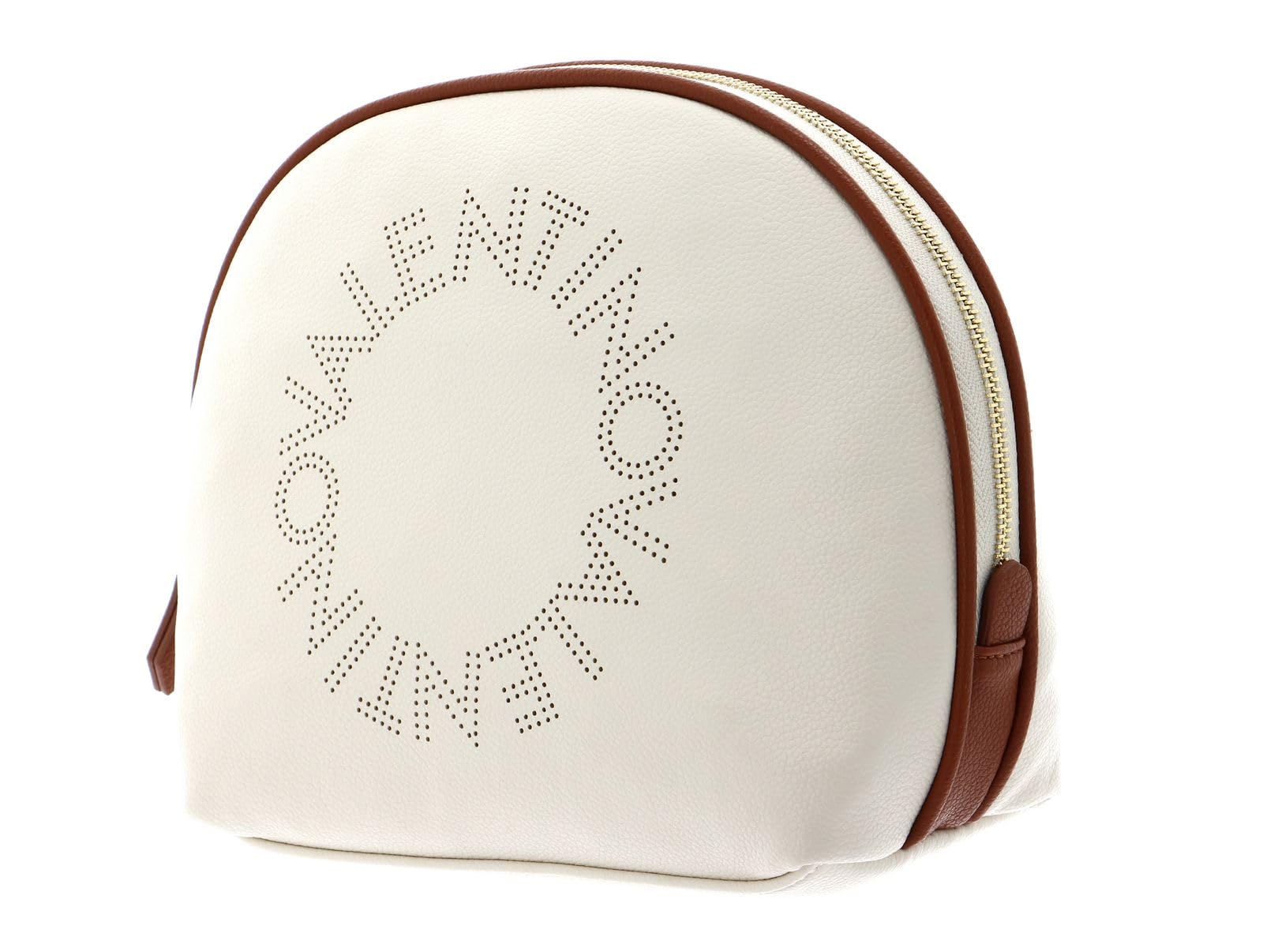 VALENTINO borsa da toilette Starfish Re Soft Cosmetic Case Beig/Cuoio avorio