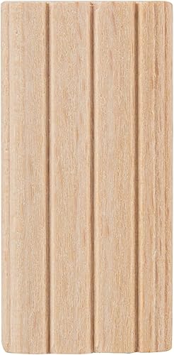 Miniatura 13 de Trend 50 piezas de dominó de madera de haya de 0.394 x 1.969 in para máquina Festool Domino, espigas sueltas de 3/8 pulgadas x 1 31/32 pulgadas