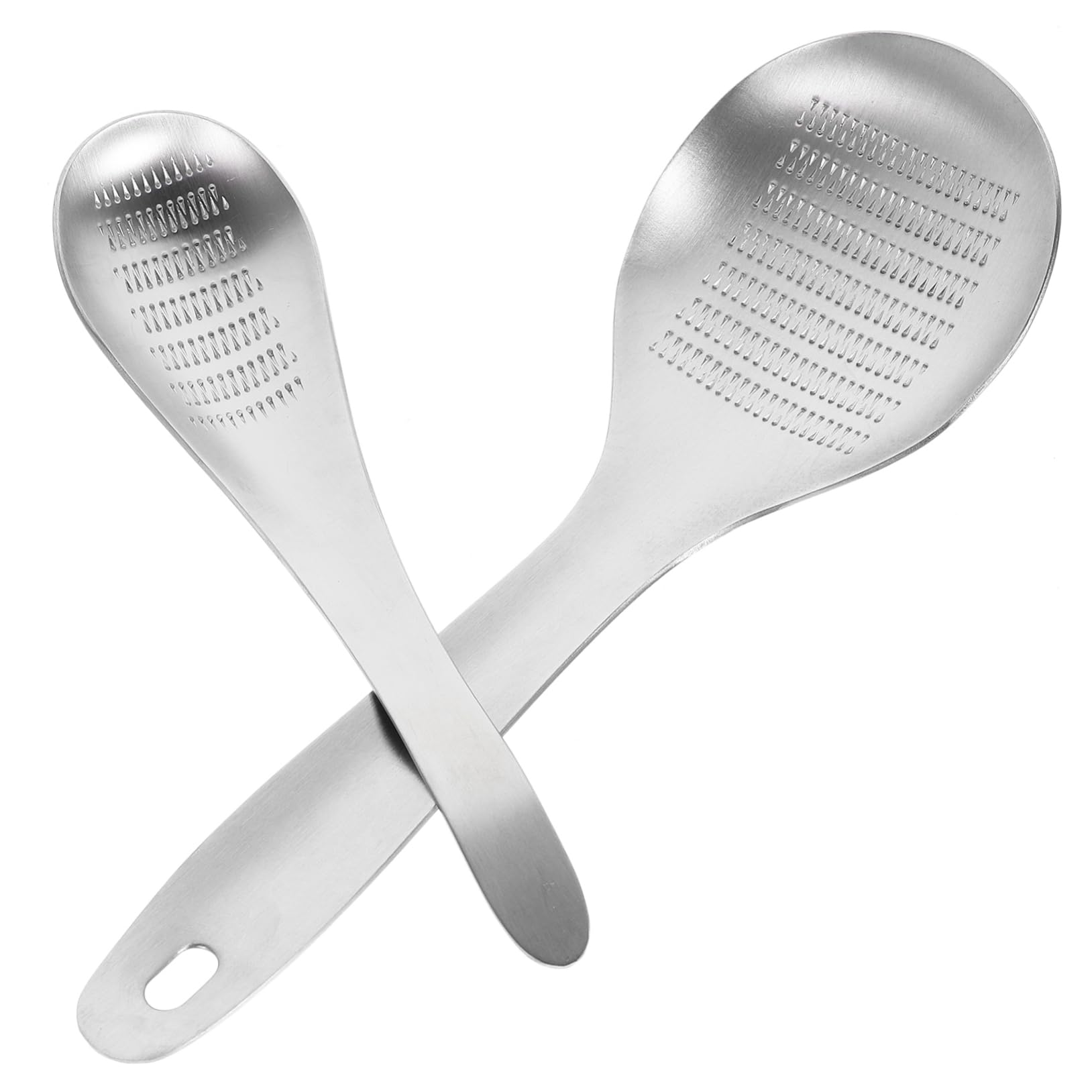 ABOOFAN 2Pcs Stainless Steel Garlic Grinders Easy Clean Garlic Crushers for Kitchen Use Portable and Garlic for Camping and Bbq Silver