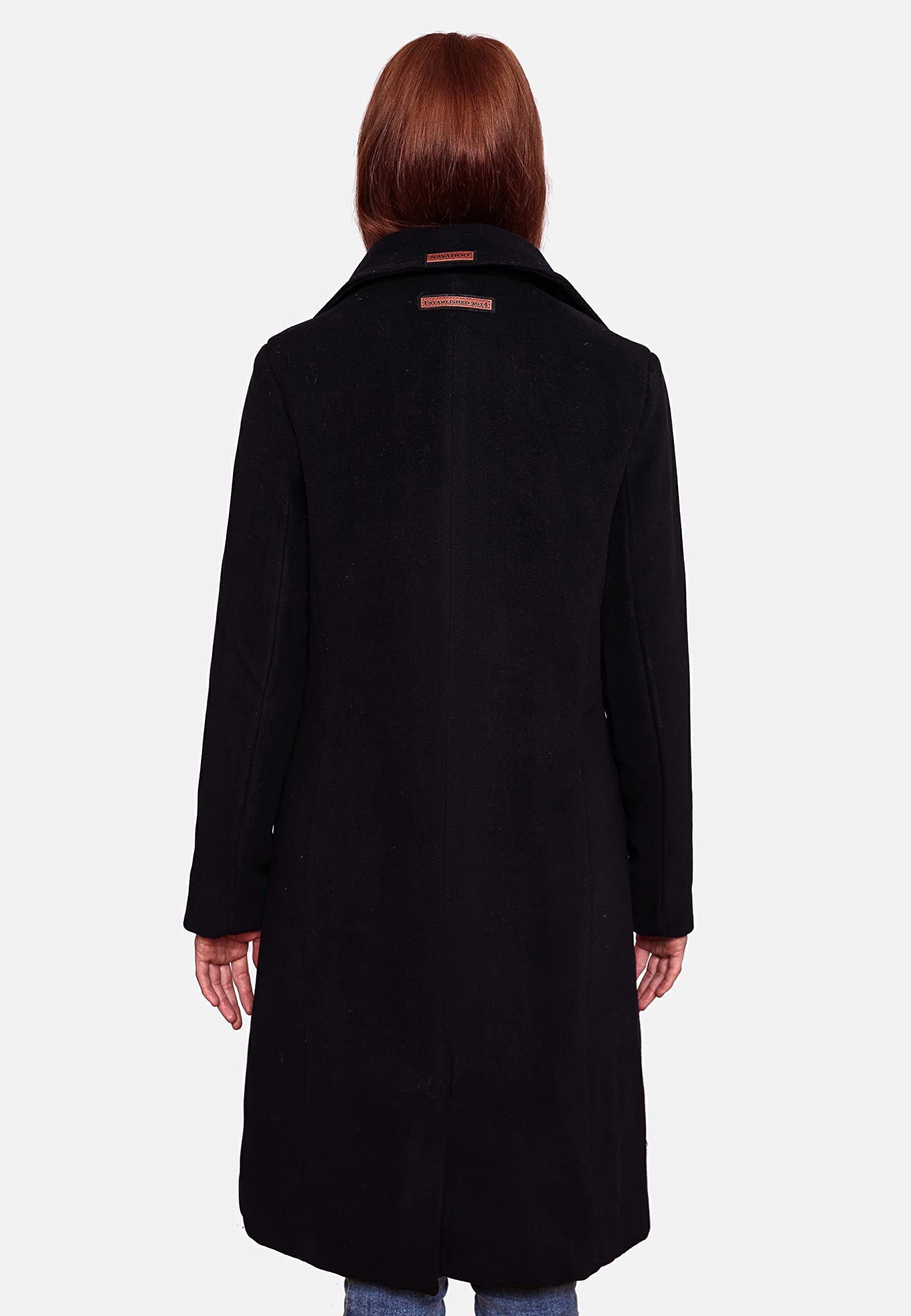 Navahoo Wooly Manteau d'hiver Trench Style Parka pour Femme XS-3XL