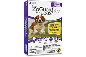ZoGuard Plus Flea and Tick Prevention for Dogs