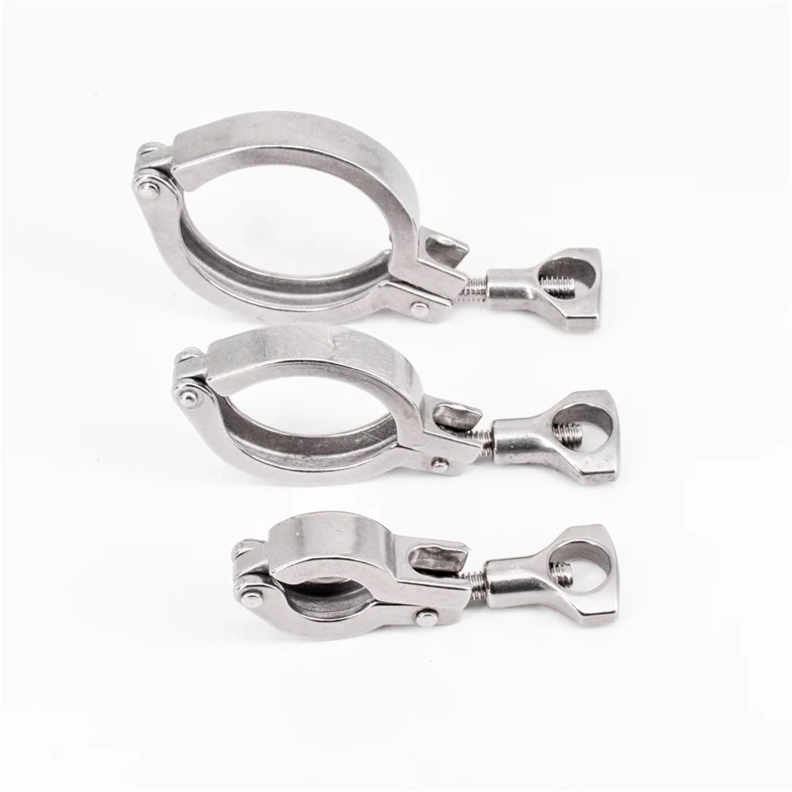 K25,4-119 mm, 1,3 cm, 1,9 cm, 2.5in, 3,8 cm, 5,1 cm, 6,3 cm, 7,6 cm, 10,2 cm, SUS 304, connettore per tubo in acciaio inox (K91 mm, 300 g)