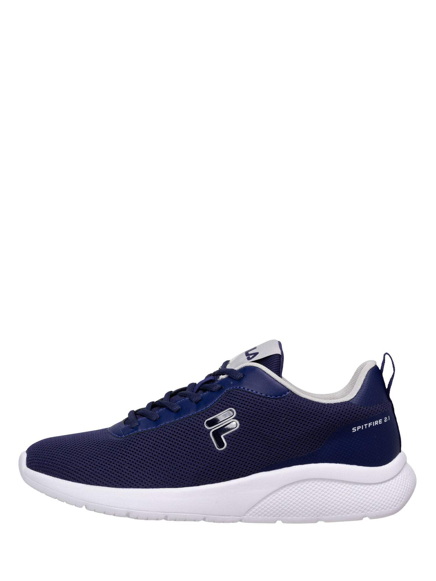 FILA Men's Spitfire Running Shoe, Medieval Blue-Gray Violet, 8 UK