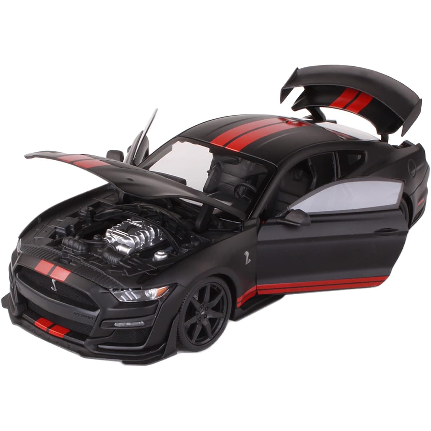 1/18 フォード　マスタング　シェルビー GT500KR ミニカー　ブラック Amazon | Shelby Collectibles 1/18 GT500KR 2008年 Black COBRA