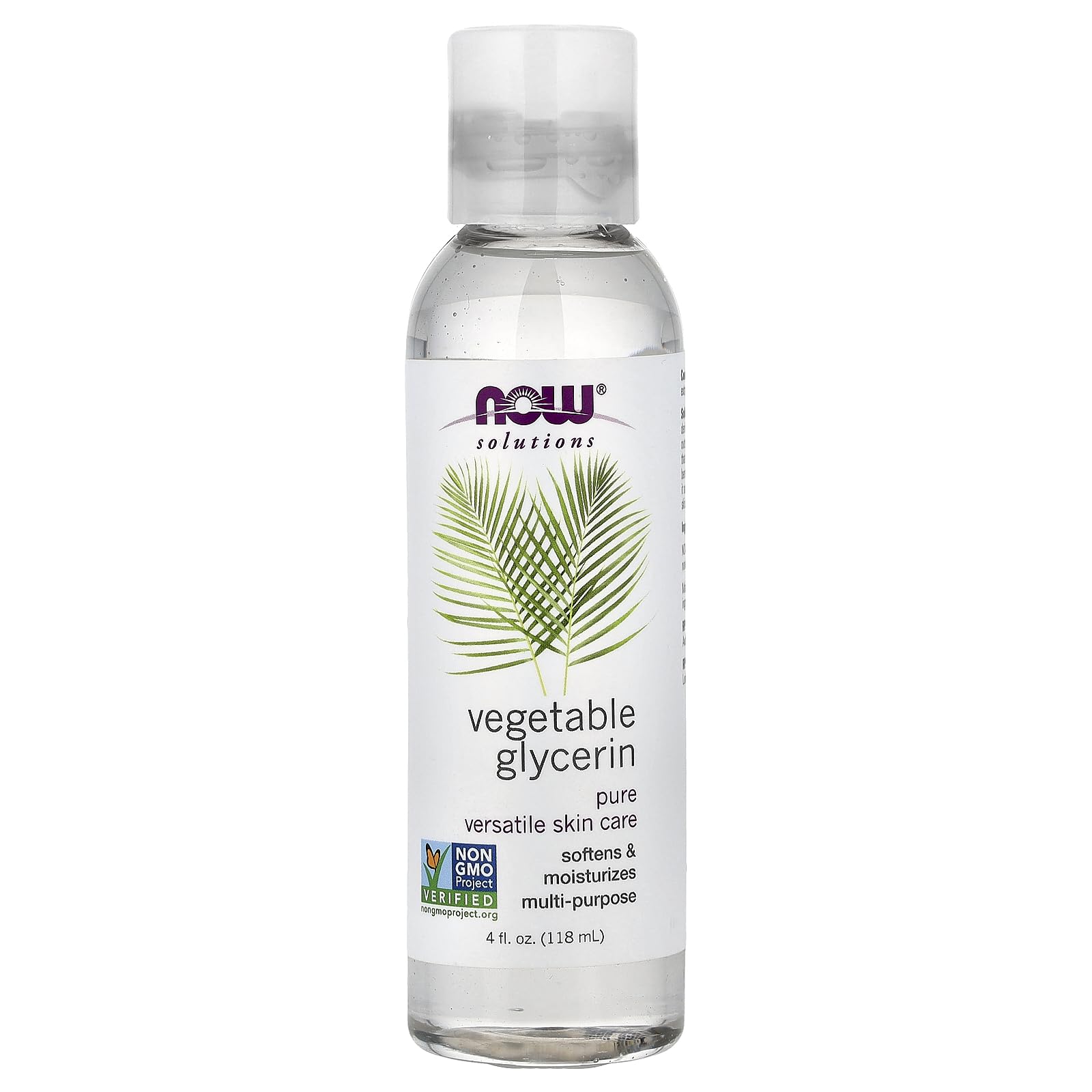 NOW Vegetable Glycerin, 4-Ounce