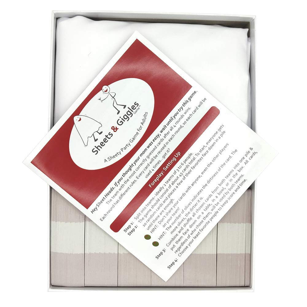 Sheets & Giggles Game Adult Party Game That's Hilarious and