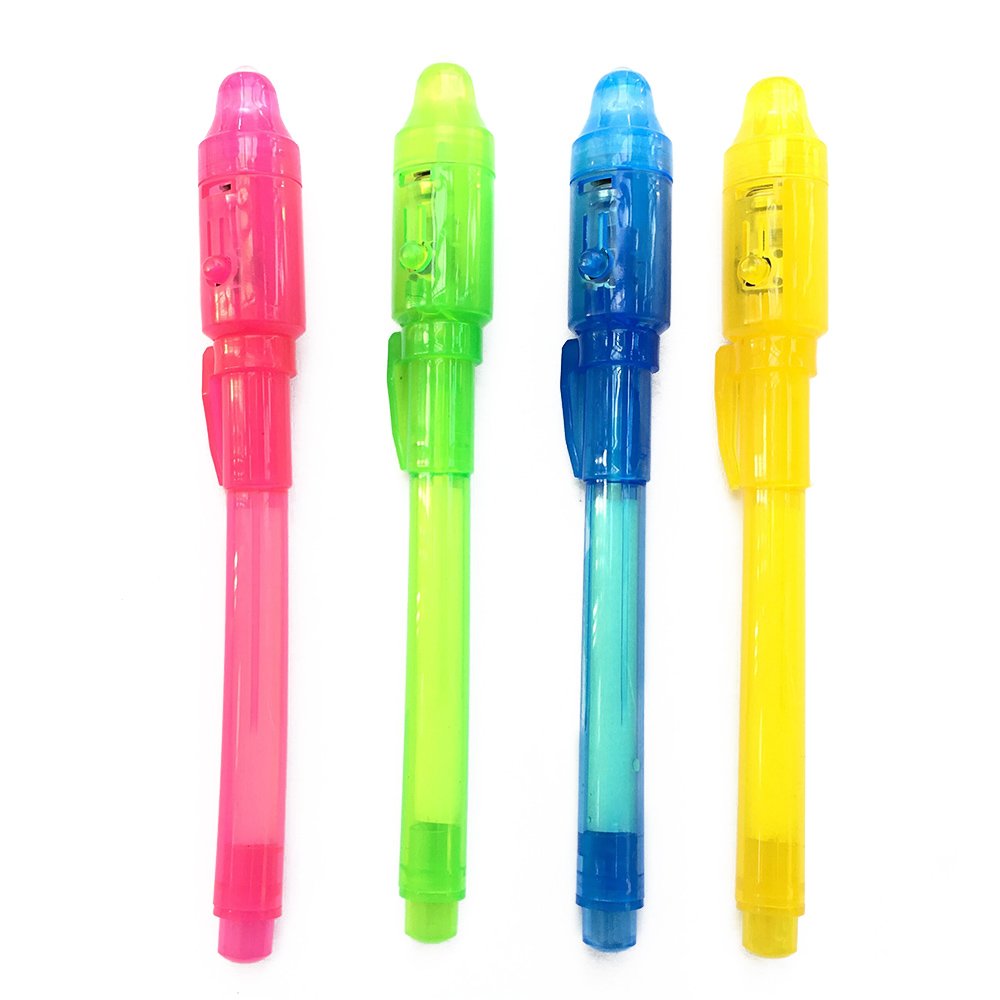 Amazon.co.jp: Justark スパイペン マジックペン 4 色セット