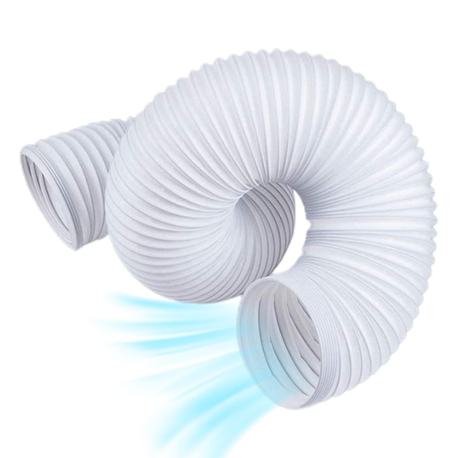 AC Exhaust Hose - 5.1/5.9 Inch Diameter Exhaust Hose for Portable Air Conditioner - Portable Vent, Anti-Clockwise Thread Air Conditioner Parts