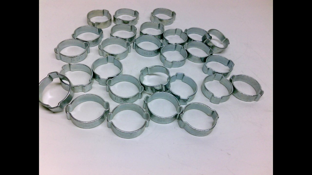 Oetiker Clamps 10100043 Pack Of 27 Two Ear Clamp,3137Mm 10100043