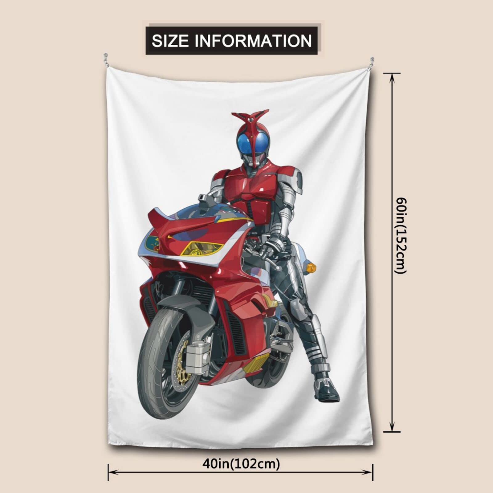 Amazon.co.jp: タペストリー 壁掛け 仮面ライダーカブト 150cm
