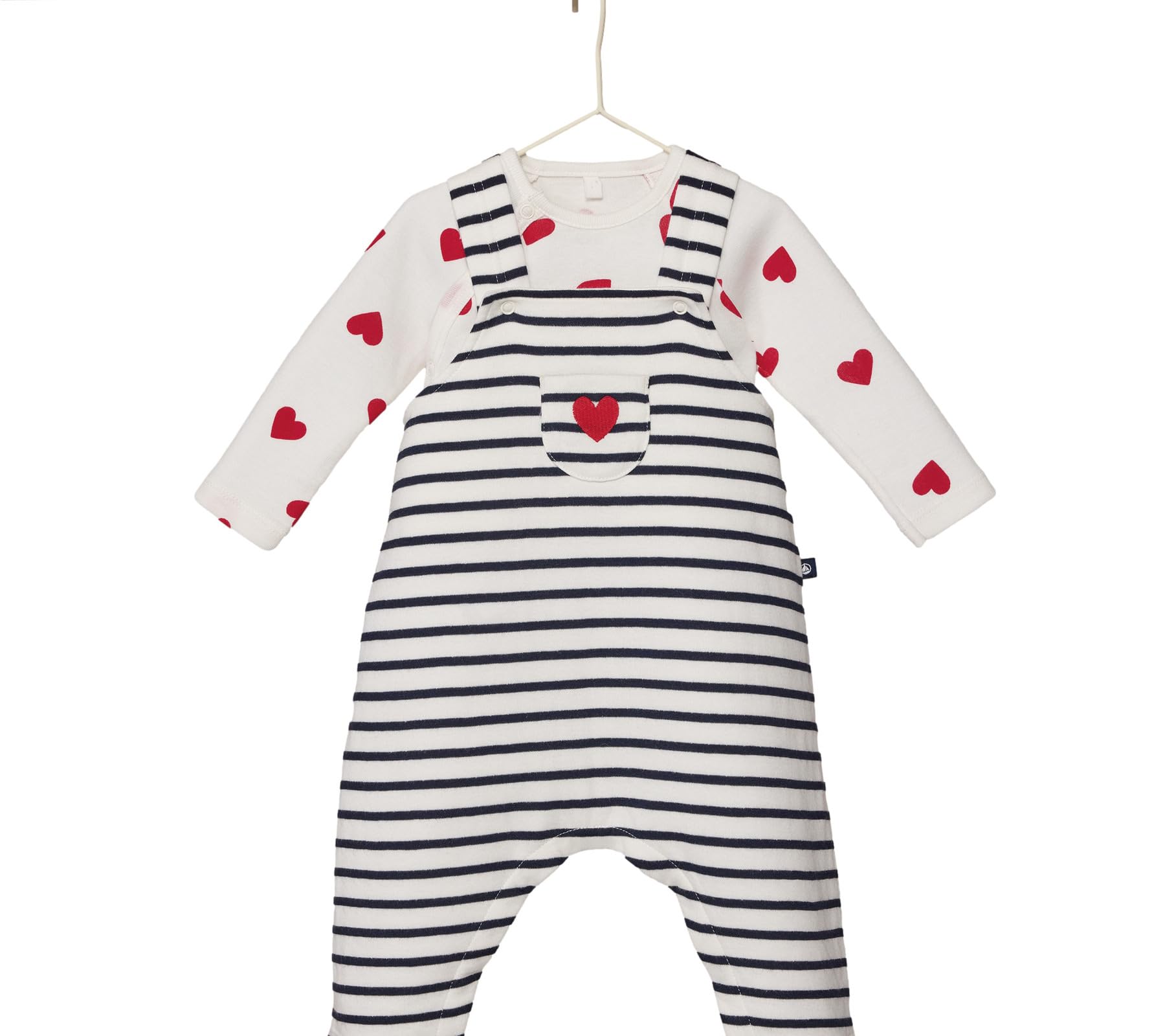 Petit Bateau Abbigliamento Giorno Misto Bambino, MARSHMALLOW/SMOKING, 0 mesi
