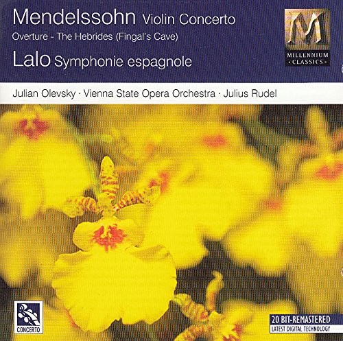 Vln Cto/Hebrides Ovt/Sym Espag [Audio CD] Olevsky/Rudel-Vienna State Ope