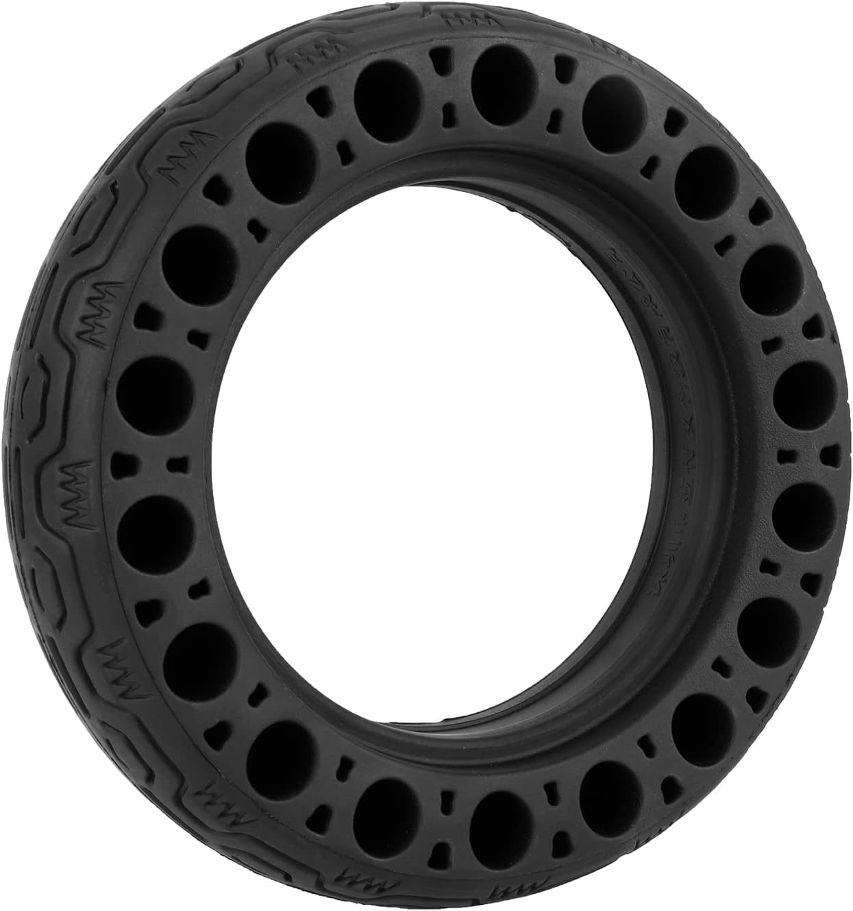 VOLOAHS 200 x 50 Solid Tyres 8 Inch Solid Rubber Tyres for Electric Scooter Honeycomb Tyres with Inner Diameter 118 mm for Rear Wheel Anti-Explosion Tyres Puncture Proof Replacement Wheels Scooter - Image 4