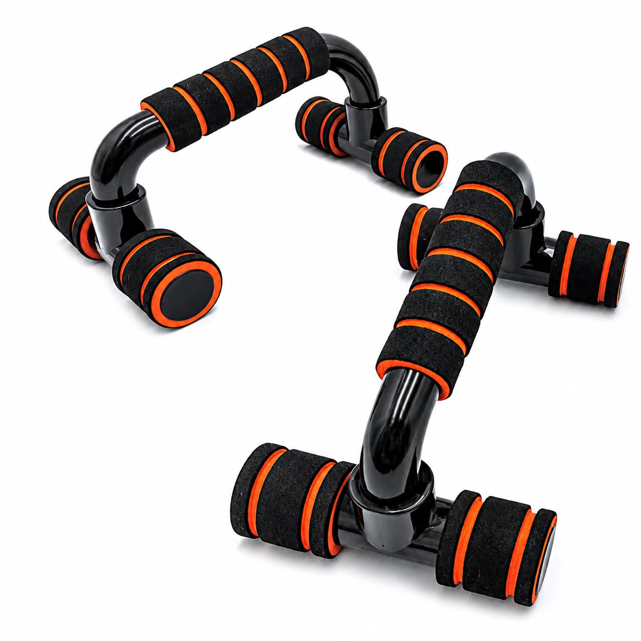 LeCore Push Up Bars for Home Workout, Push Up Stand for Men & Women, Anti-Slip Pushup Handles, Heavy Duty Chest, Shoulder, Triceps & Core Strength Training Equipment, Home Gym Exercise Bars-image-11