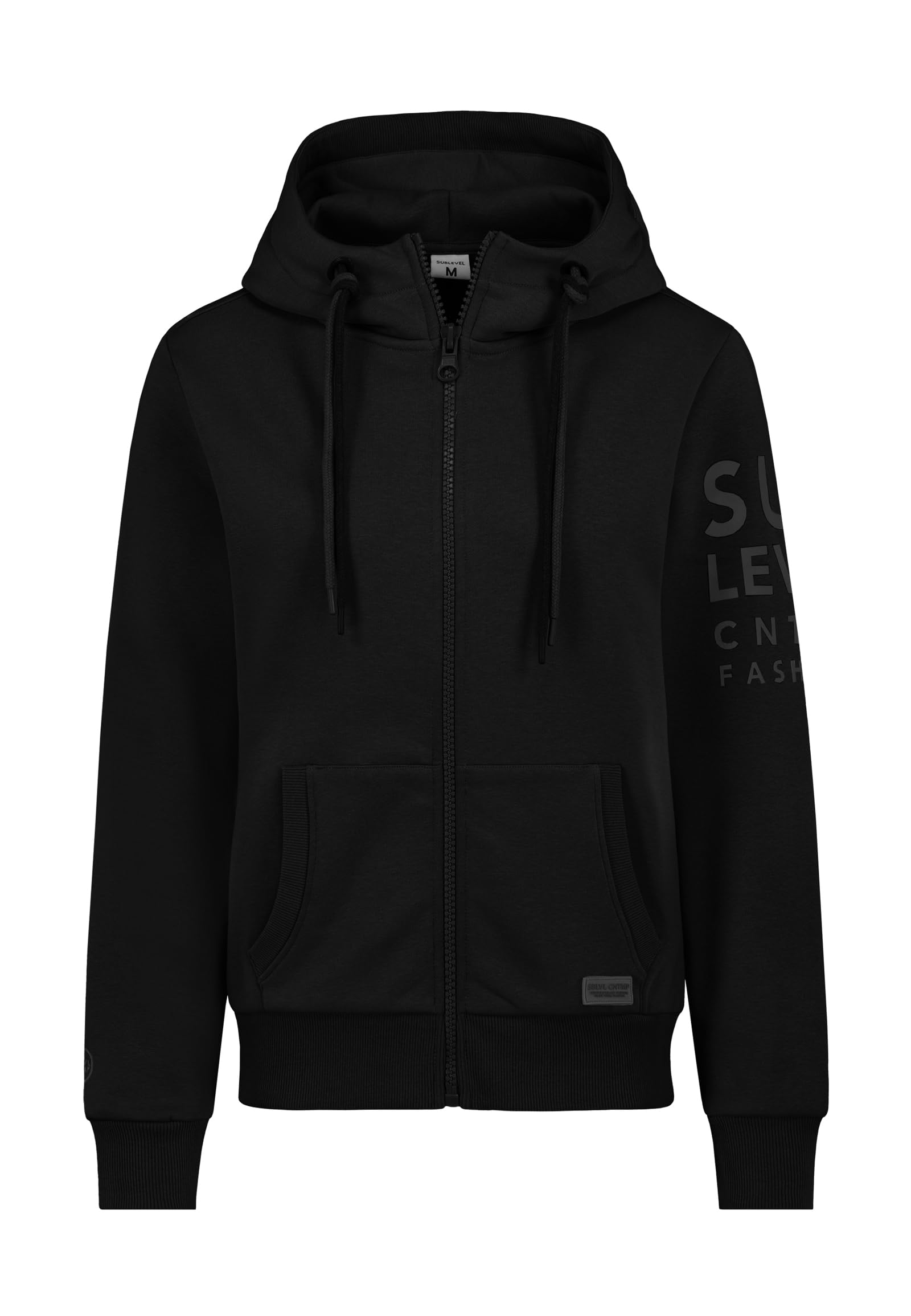 Sublevel Damen Sweathoodie Kapuzenpullover Sweatjacke mit Prints und Kapuze