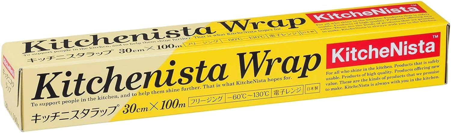 Amazon.co.jp: KitchenNista(キッチニスタ) ラップ業務用 30cm×100m ×5