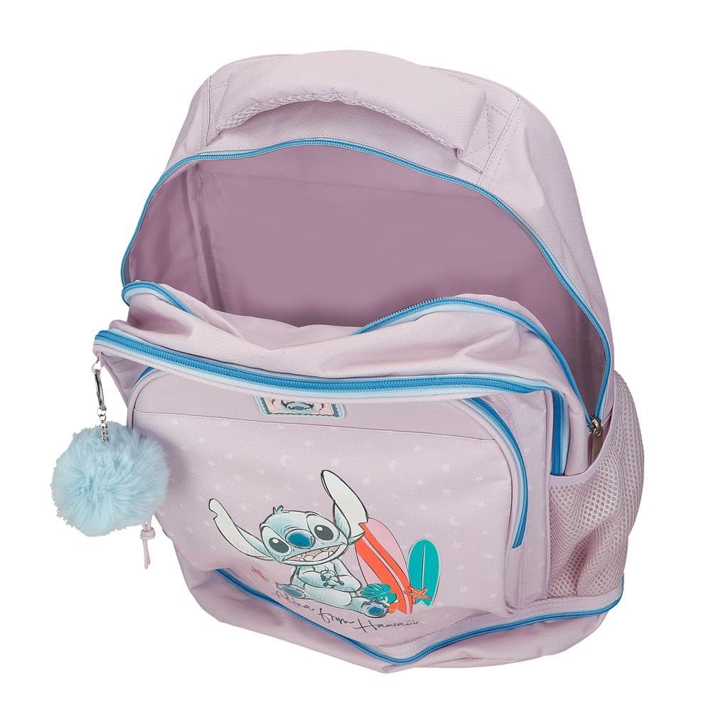 Joumma Disney from Hawaii Mochila 2 Ruedas Rosa 32x45x21 cm Poliéster 30,24L
