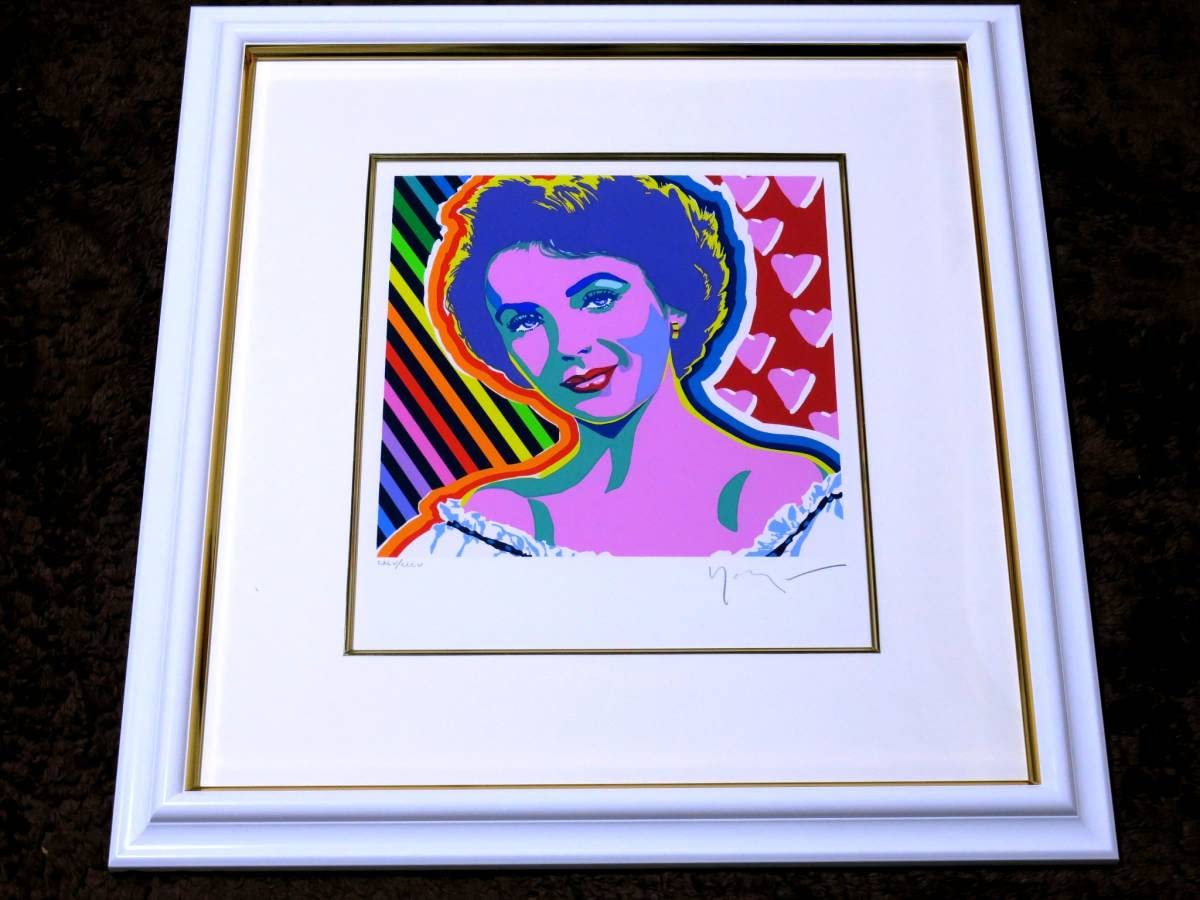 ヒロ・ヤマガタ作 エリザベステーラー ヒロヤマガタ エリザベス・テイラー | 絵画など美術品の販売と