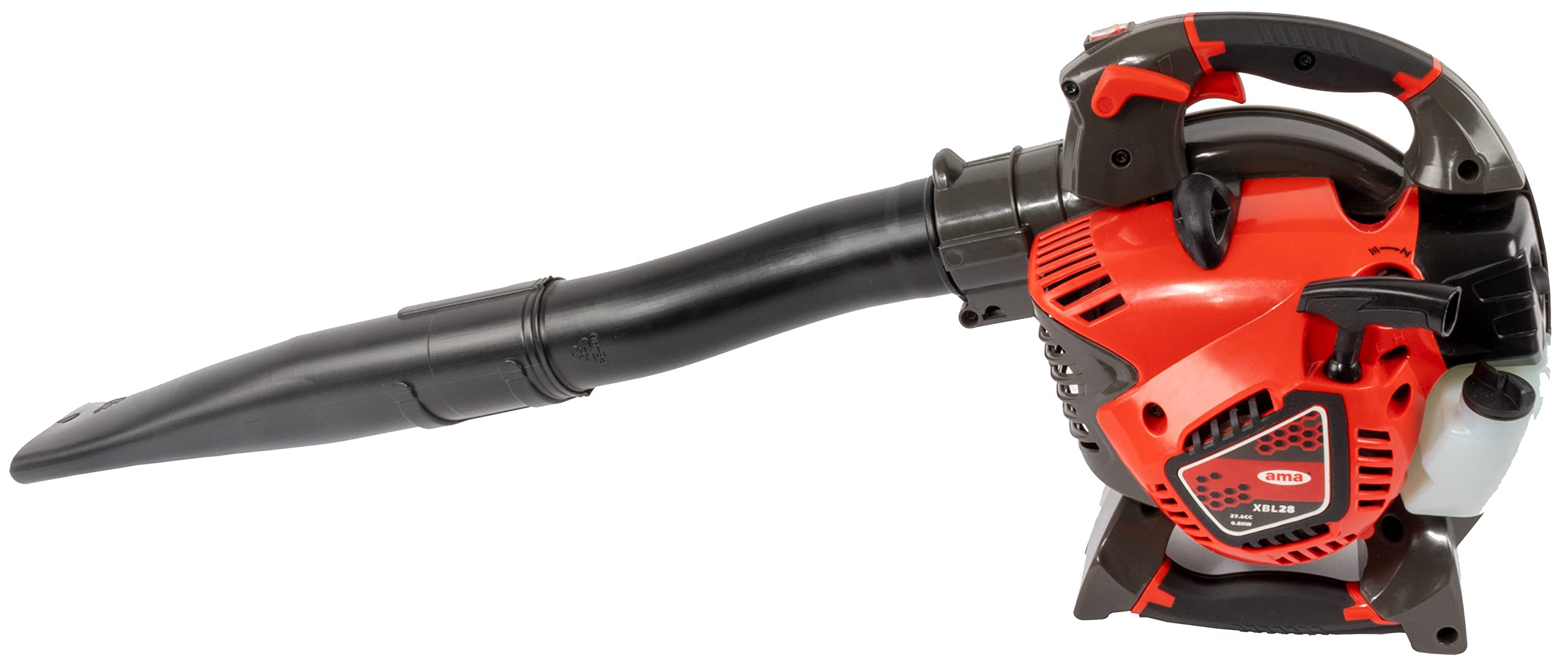 AMA Soffiatore Aspiratore XBL28 a Valigetta per Giardinaggio – 2 Tempi, 28 cm³, Potenza 800 W, velocità Aria 72 m/s