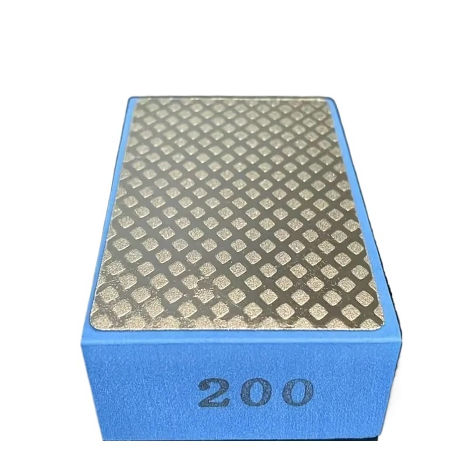 Diamond Hand Polishing Pads Tile Glass Abrasive Grinding Block Pad Stone Marble Sanding Disc Polisher Tools(200grits)