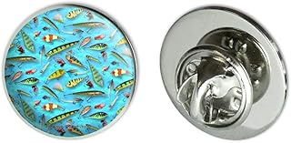 Fishing Flies Lures Fish Pattern Metal 0.75