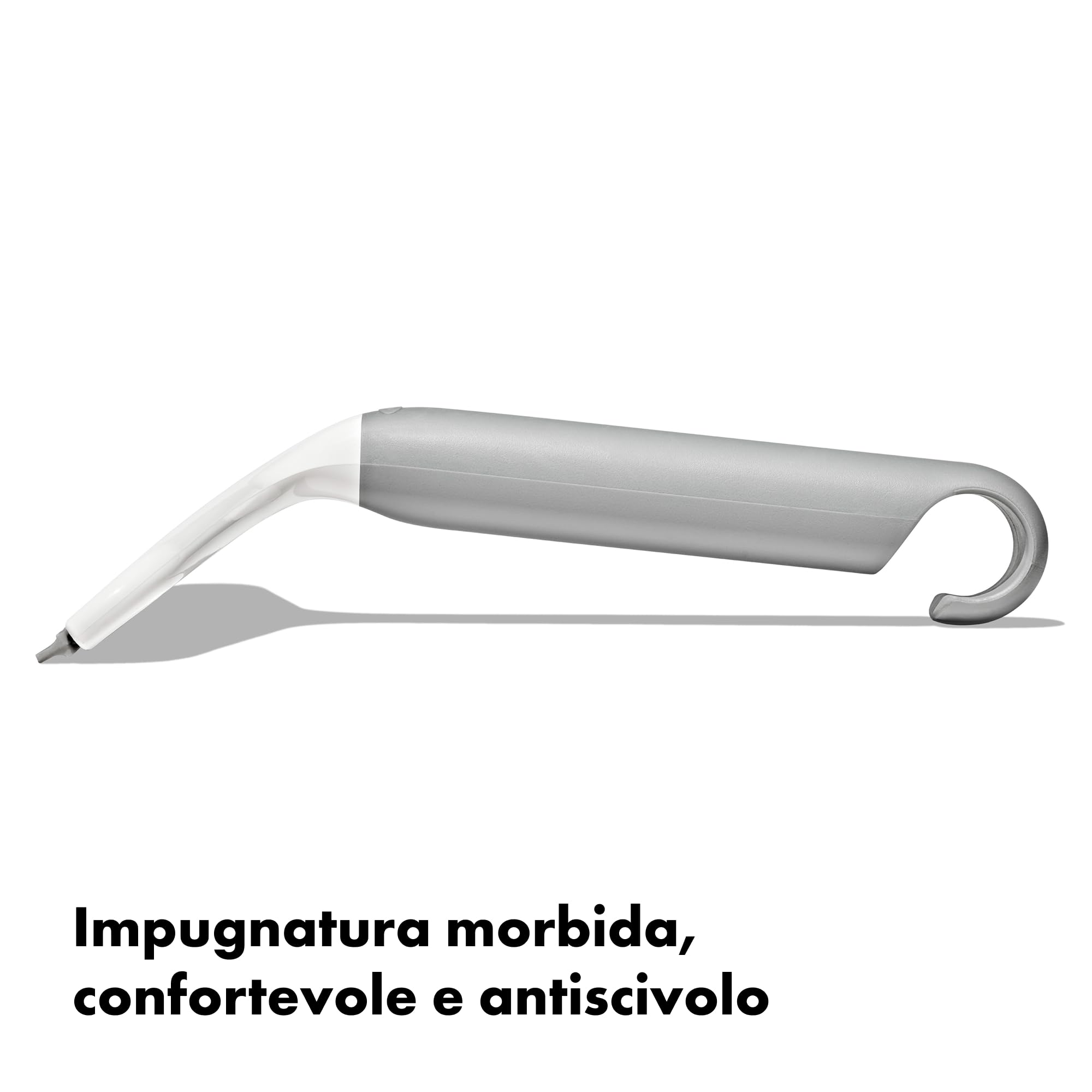Tergivetro OXO Good Grips Con Manico Telescopico In Alluminio, Lama In Silicone, Gancio 360°