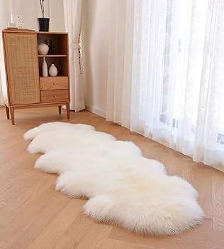 天然羊毛100%ムートンフリーズラグマットオーストラリア産原皮使用長毛タイプ Amazon | ムートンラグ 天然ムートン100% ムートン
