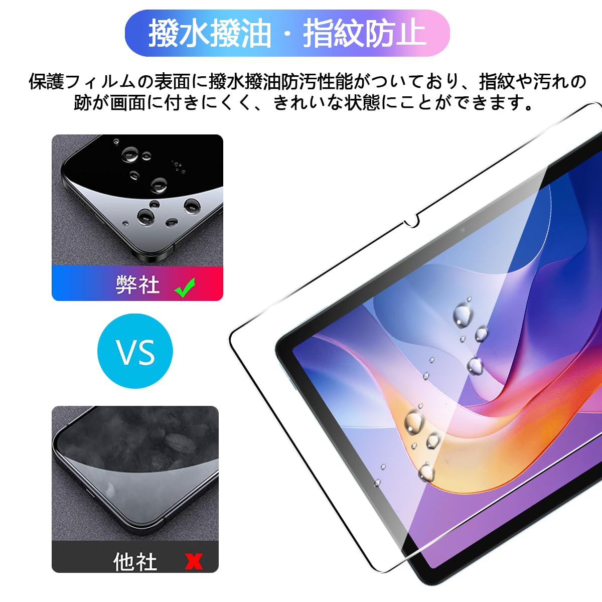 Amazon.co.jp: 【2枚セット】 対応 XiaoMi Redmi Pad 2 ガラスフィルム