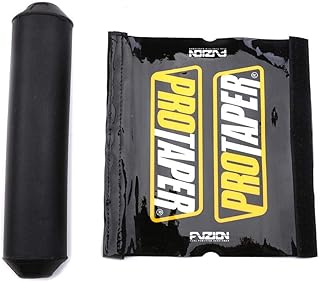 Lenkerpolster rund für Fahrrad, Motorrad, Kreuz, Brustschutz, Griffe aus Baumwolle, 250 mm, universeller Kegelschwamm, für...