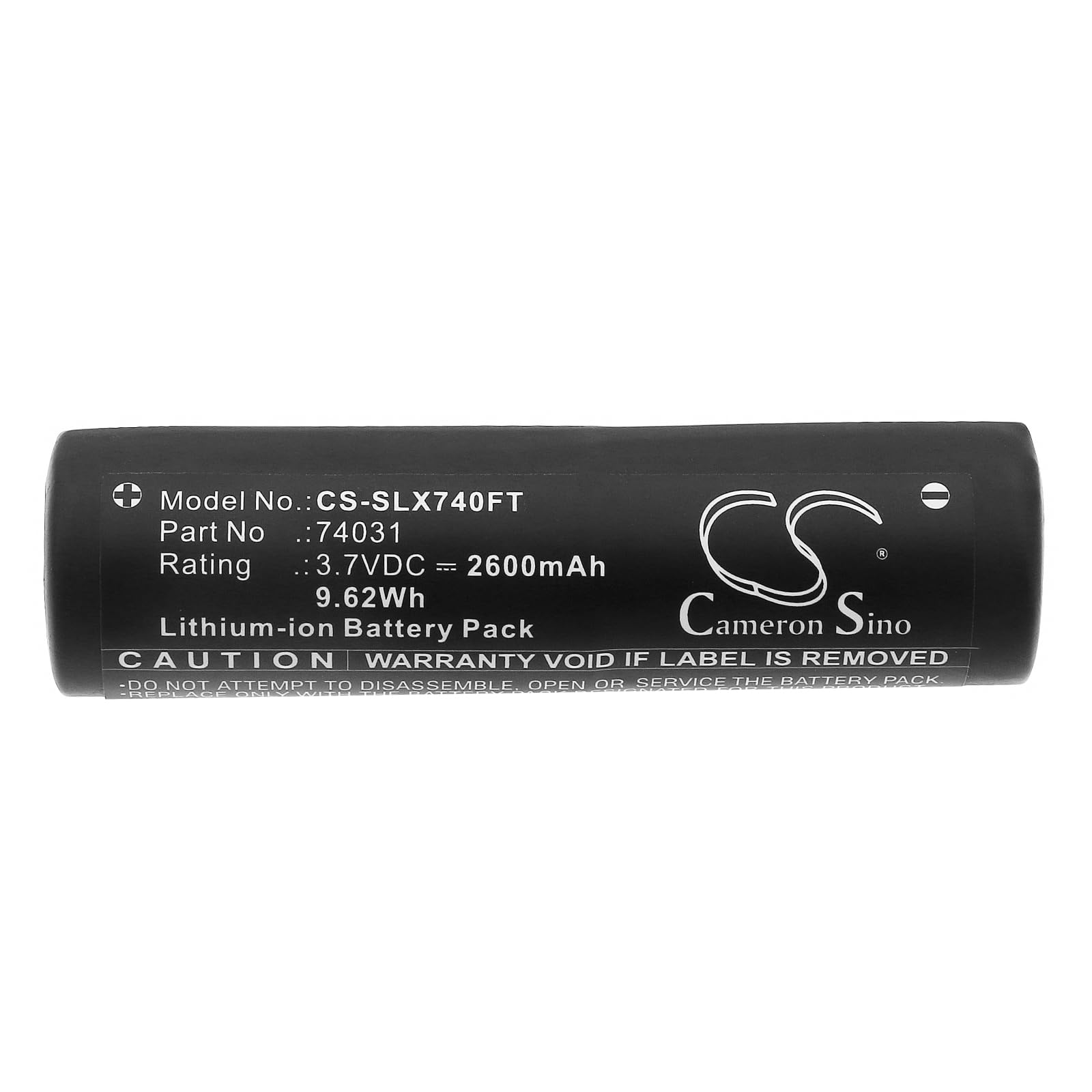 TECHTEK Batterie 2600mAh Compatible avec [Streamlight] Junior Luxeon, ProTac HL USB, ProTac HL USB Flashlight, Headlamp, Strion, Strion 2020, DS Flashlight, DS HPL HPL LED, LED Switchblade, Twin-Task
