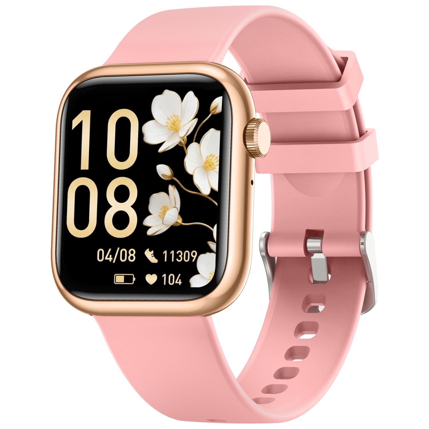 Women Smartwatch Fitness Tracker for Lady: 1.83'' Smart Watch for Women Answer Make Call with iP67 Heart Rate Sleep Monitor Steps Counter 120+ Sports Digital Wrist Watches 3 Straps for iPhone Android — view 9