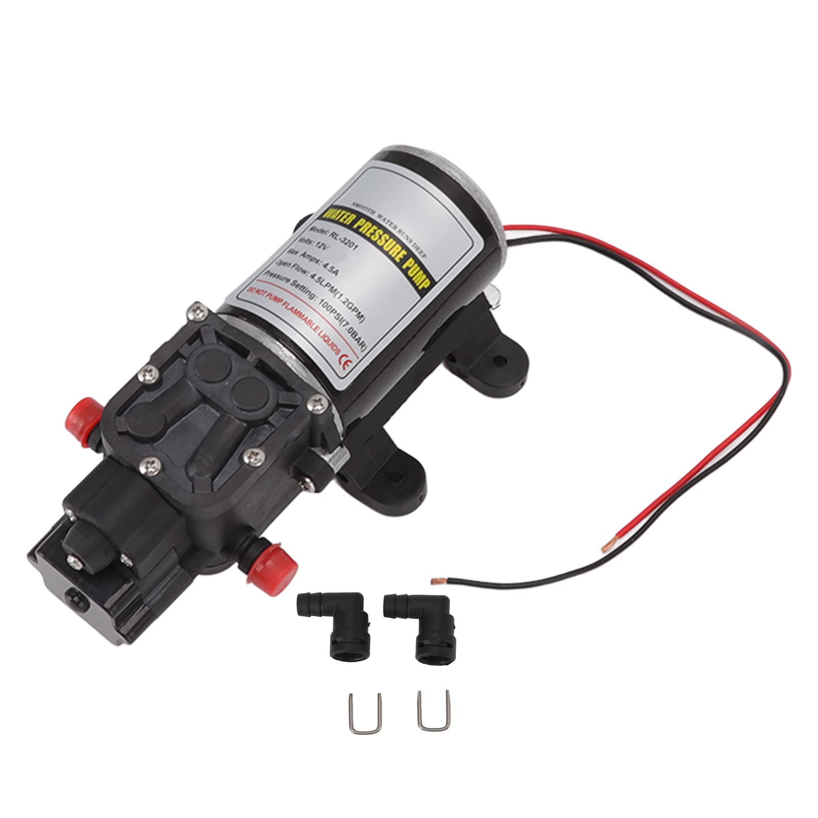 Diaphragme pompe à eau de purification domestique et système haute pression 12V