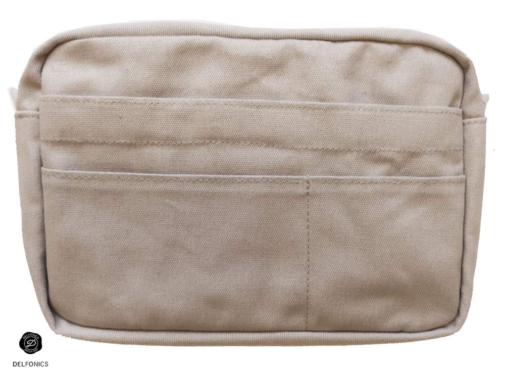 Delfonics Estuche de Transporte Interior: 10-1/2 in. x 7-1/4 in. (Gris Claro) / Medium