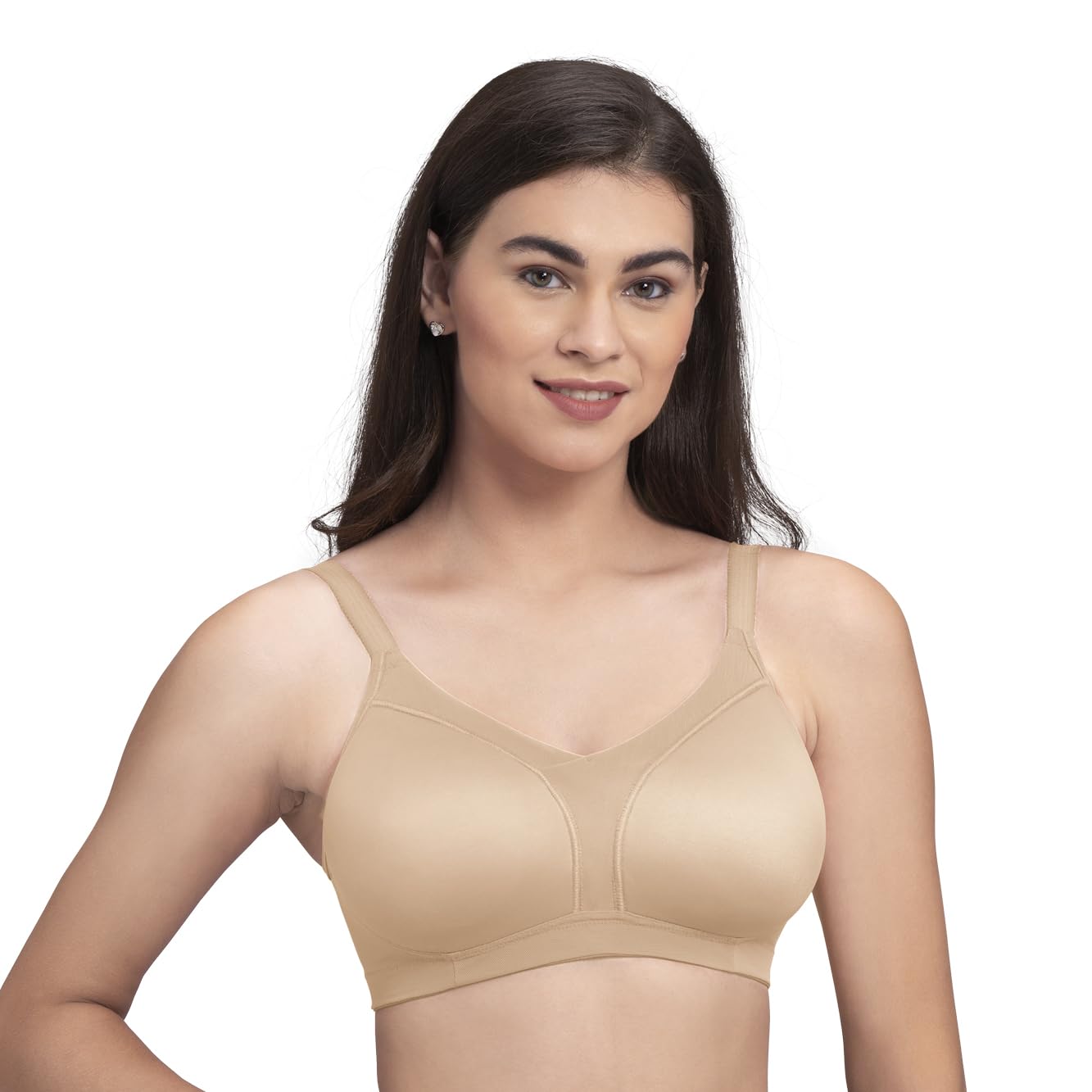Women's Wire Free Non Padded Super Support Bra for Everyday/Regular Wear-image-23