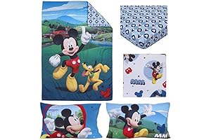 Disney Mickey Mouse Clubhouse 4-Piece Toddler Bedding Set