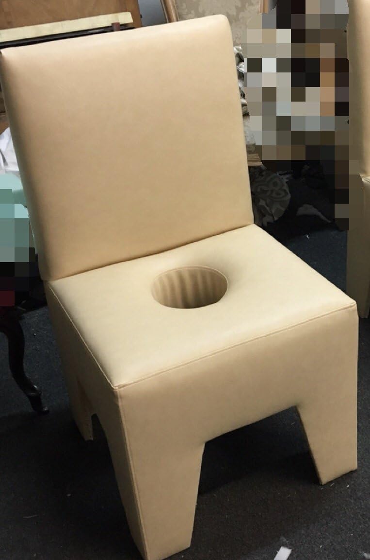 Amazoncom Vaginal Steaming Chair Off White Health Personal Care