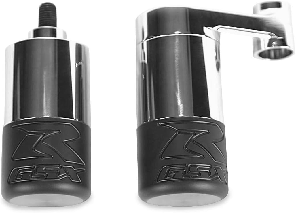 Street Bikes Unlimited Frame Sliders - Chrome Base KF1011C-01