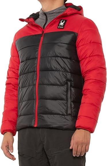 Spyder circuit block puffer jacket Clearance