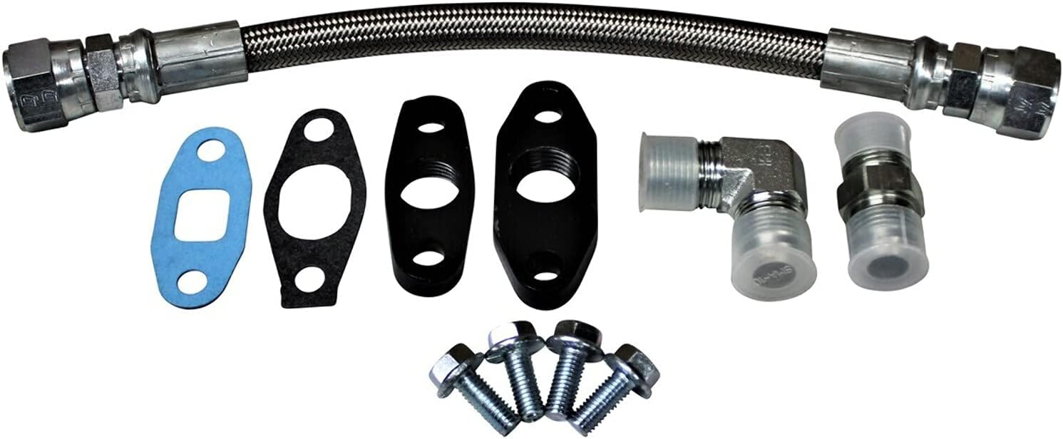S300/S400 Turbo Oil Return Drain Line Kit for 20012016 6