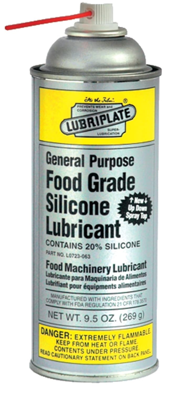 Lubriplate L0723-063 General Purpose Food Grade Silicone Spray 9.5 oz Aerosol