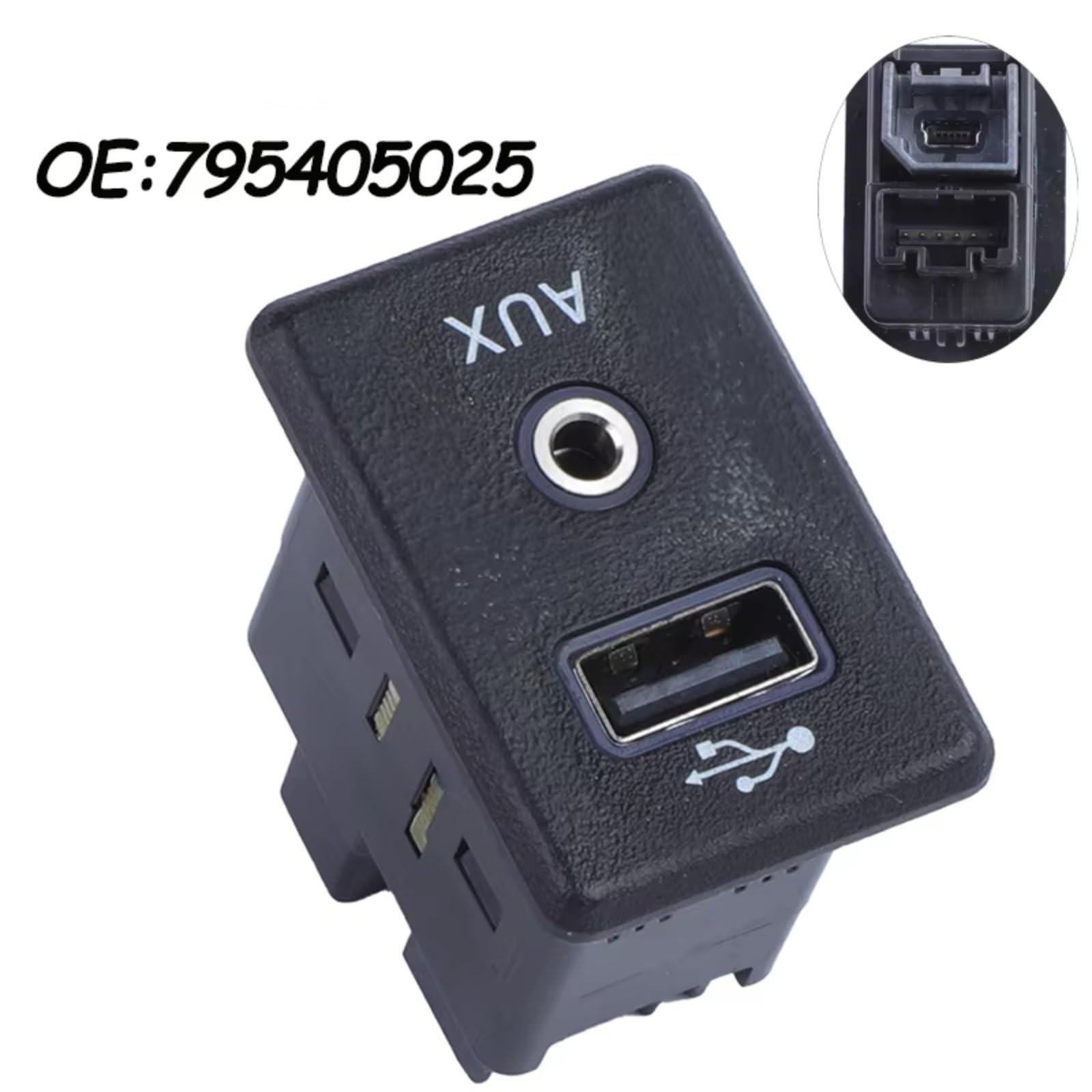 Compatibile Con Nissan Per Rogue 2016 2017 2018 2019 Accessori Per Ricambi Auto Jack Ausiliario Audio Sostituzione Porta USB 795405025 Adattatore USB AUX