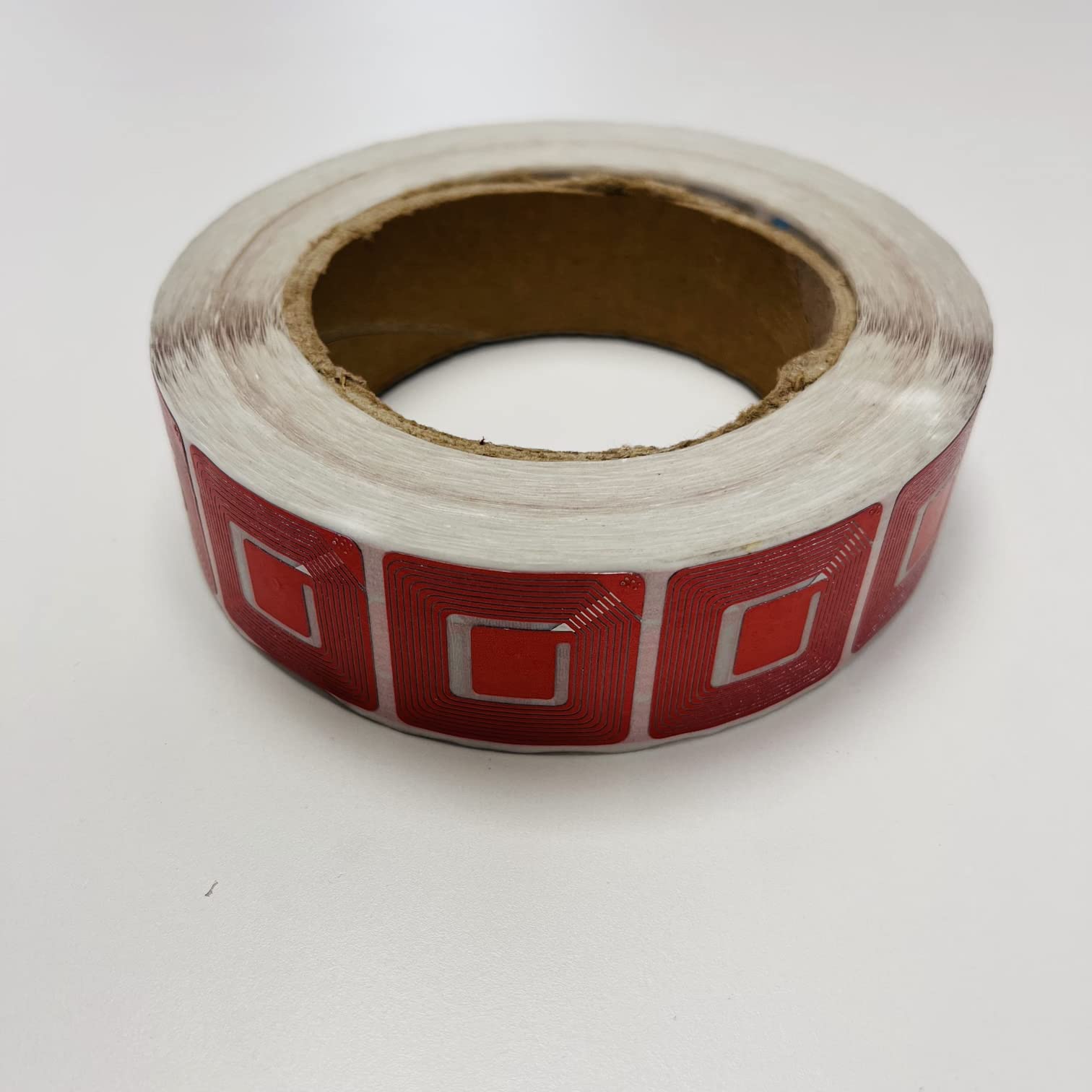 Etichette adesive RF 30x30 mm, rotolo etichette 1000 o 2000 unità, etichette antifurto ideale per tende e affari, adesivo allarme, Allarme per abiti compatibili con EAS RF da 8.2 MHz (2000)
