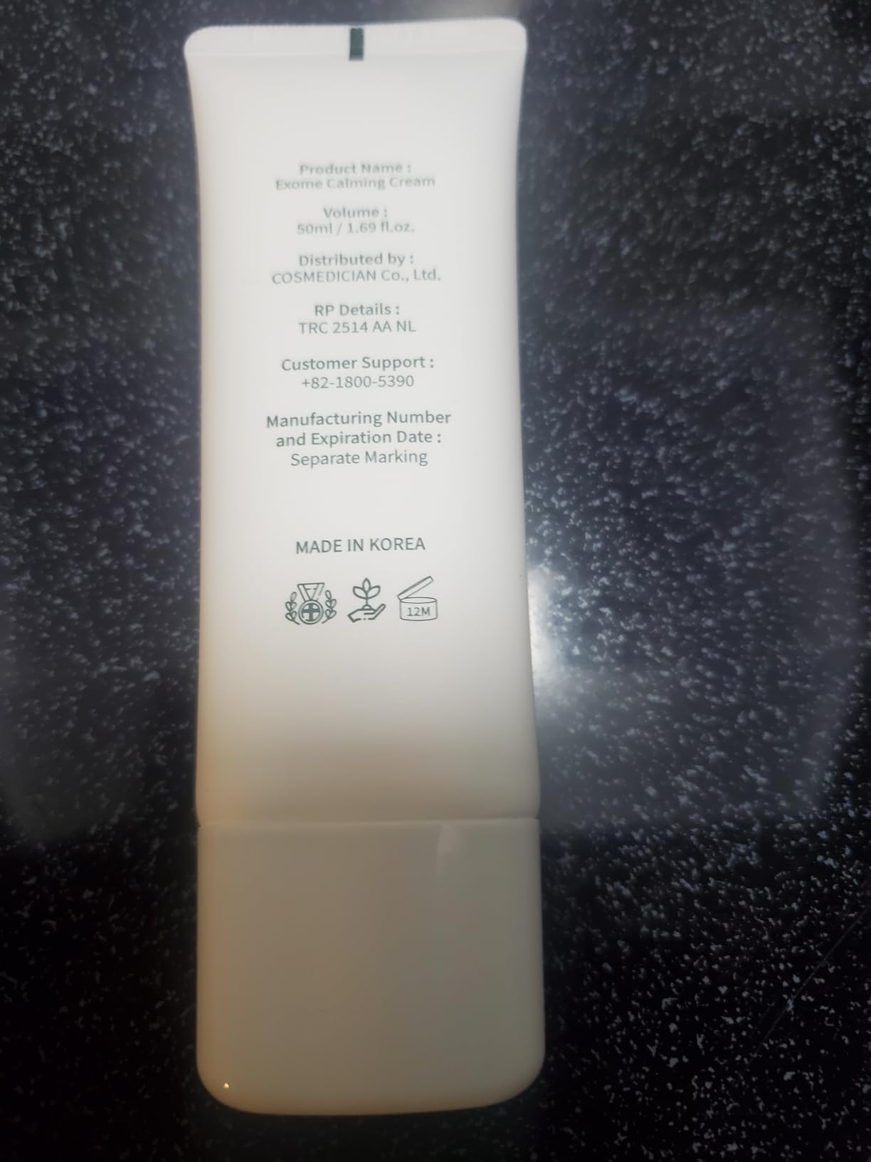 Exome Calming Cream, Comfort Soothing Moisturizer for Sensitive Skin, Ceramide NP Barrier Care & Shea Butter Hydration, Lightweight Non-Sticky Finish