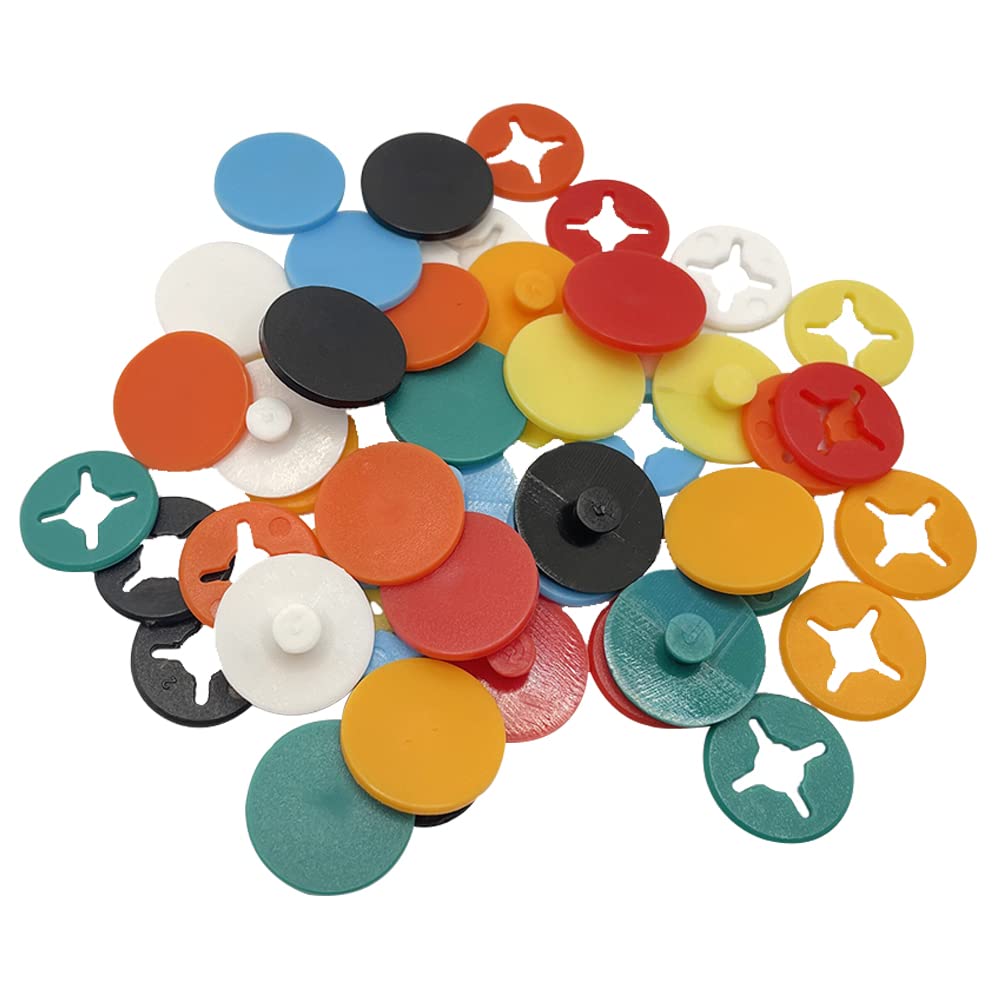 YYMSEN Running Bib Clip Race Number Bib Clip Button Number Buckle Fastener Holder for Runners Marathon, Skating, Track and Field Race Number Plate Holder