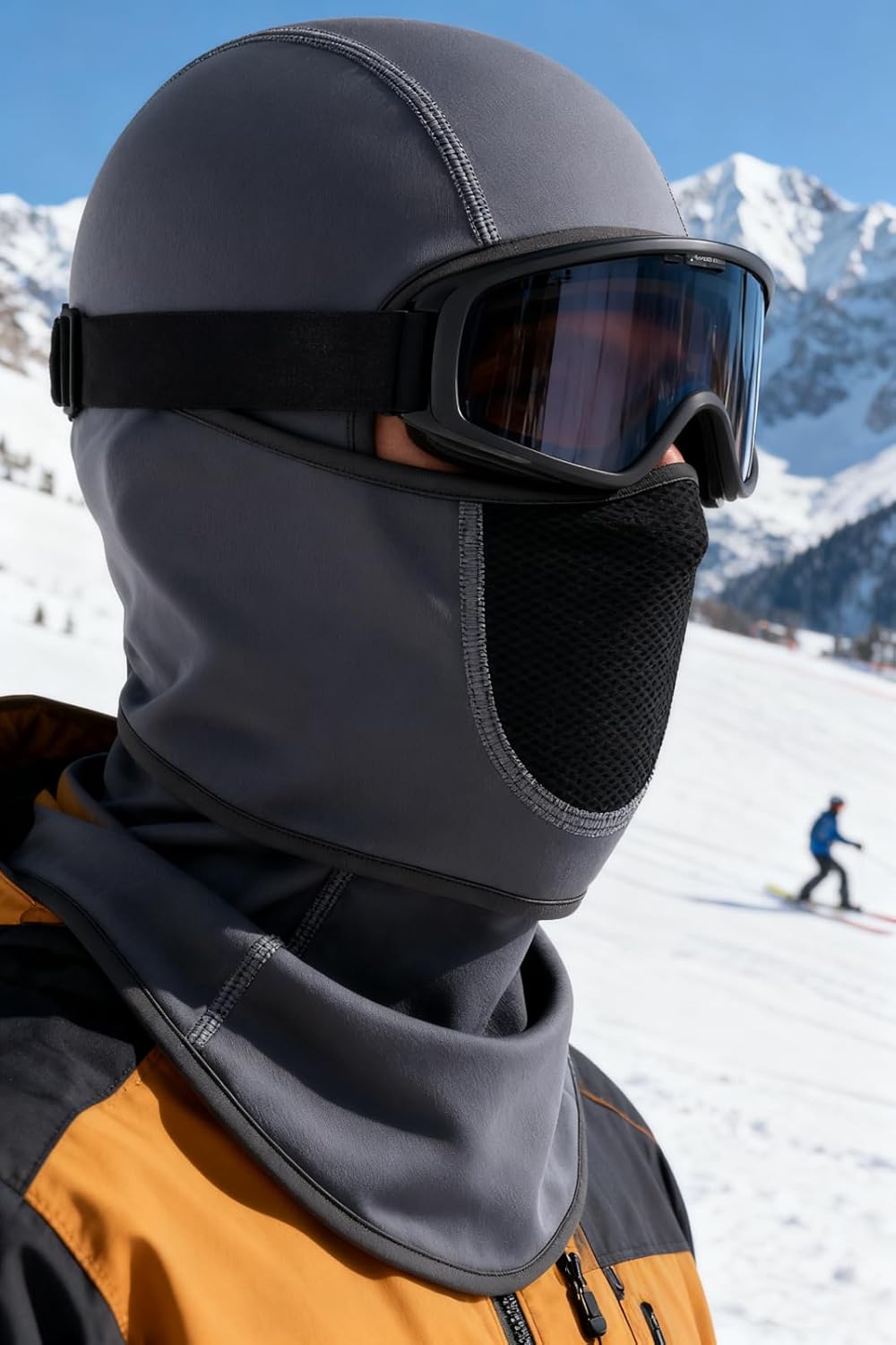 Balaclava Face Ski Mask, with for Men Women-Fleece Winter Face Covering for Cold Weather Skiing Outdoor Work - Image 4