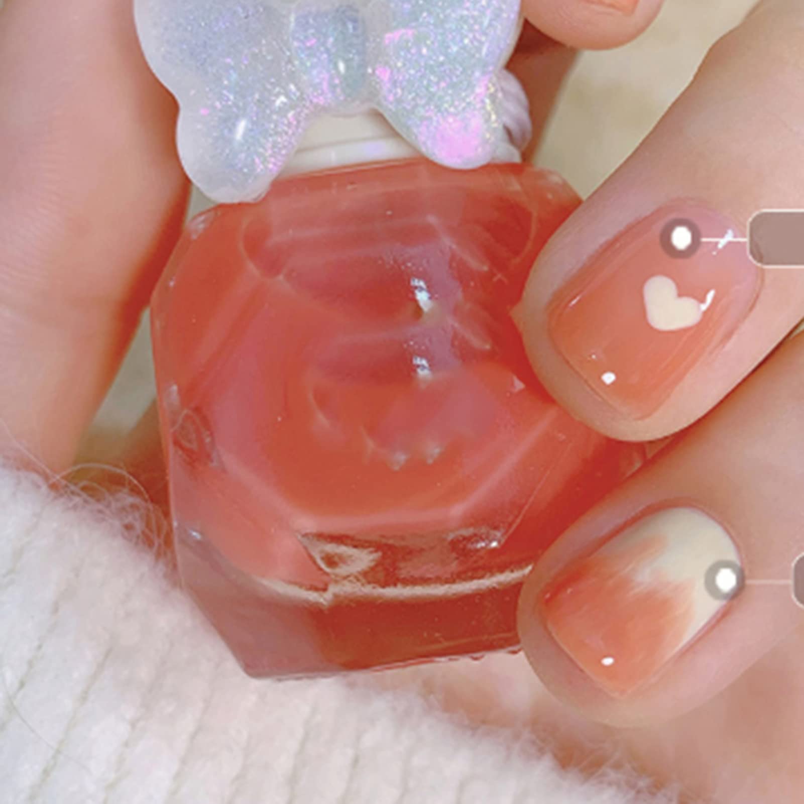 Amazon.com : Water Based Nail Gel Nail Polish, High Gloss, Shiny 
