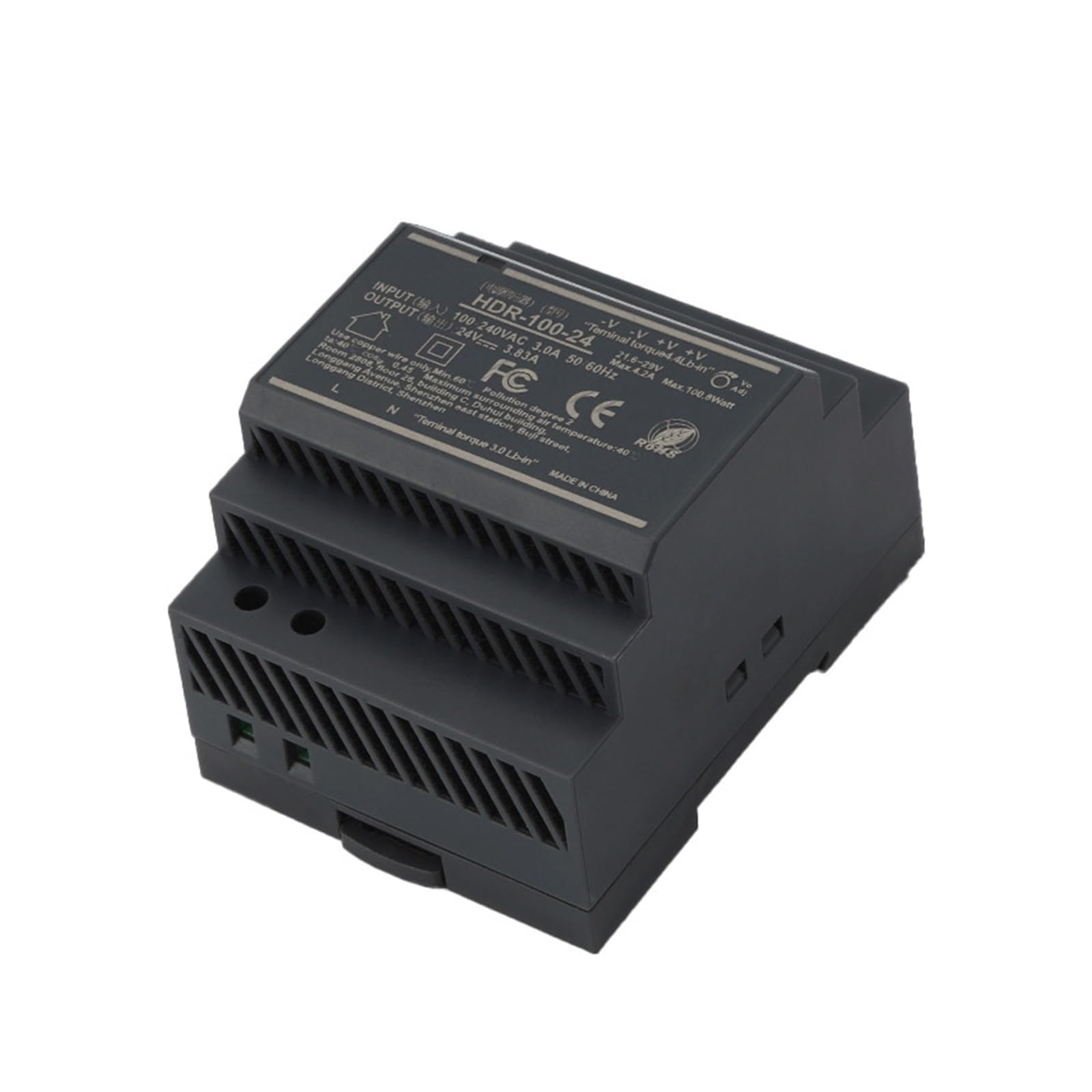 BFSYDLUJ Switching Power Supply HDR 15W 30W 60W 100W 150W AC to DC 5V 12V 24V(5V,150w)