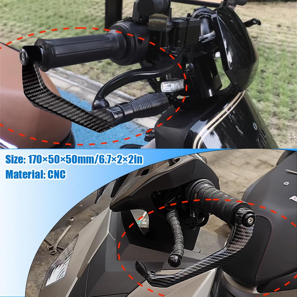 Paraleve Moto Paramano Moto Protezione Manubrio Motociclo Lega Alluminio Universale