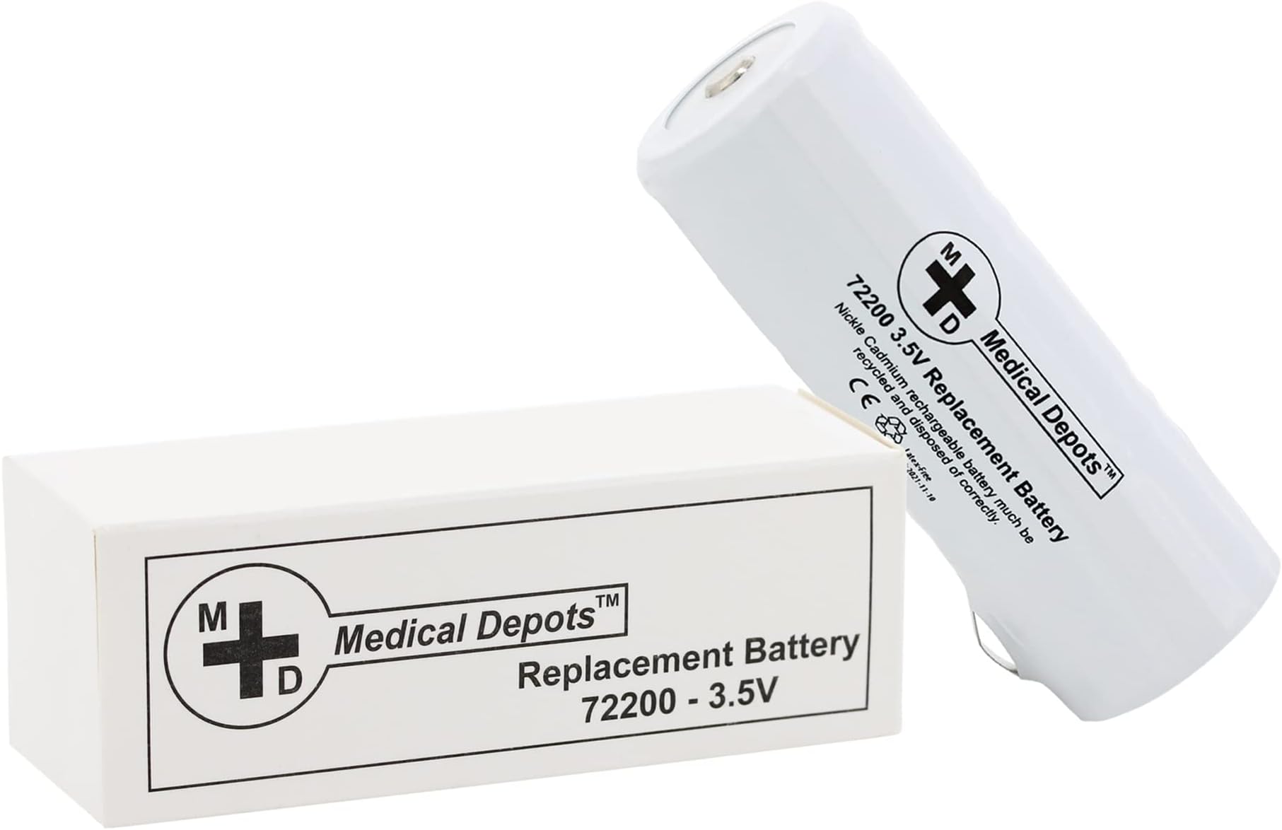 Replacement for Welch Allyn 72200 3.5V Rechargeable Battery